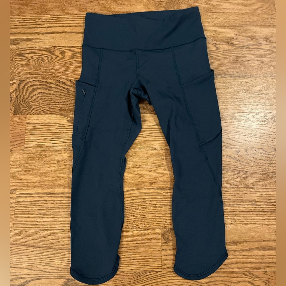 Blue Athleta Leggings